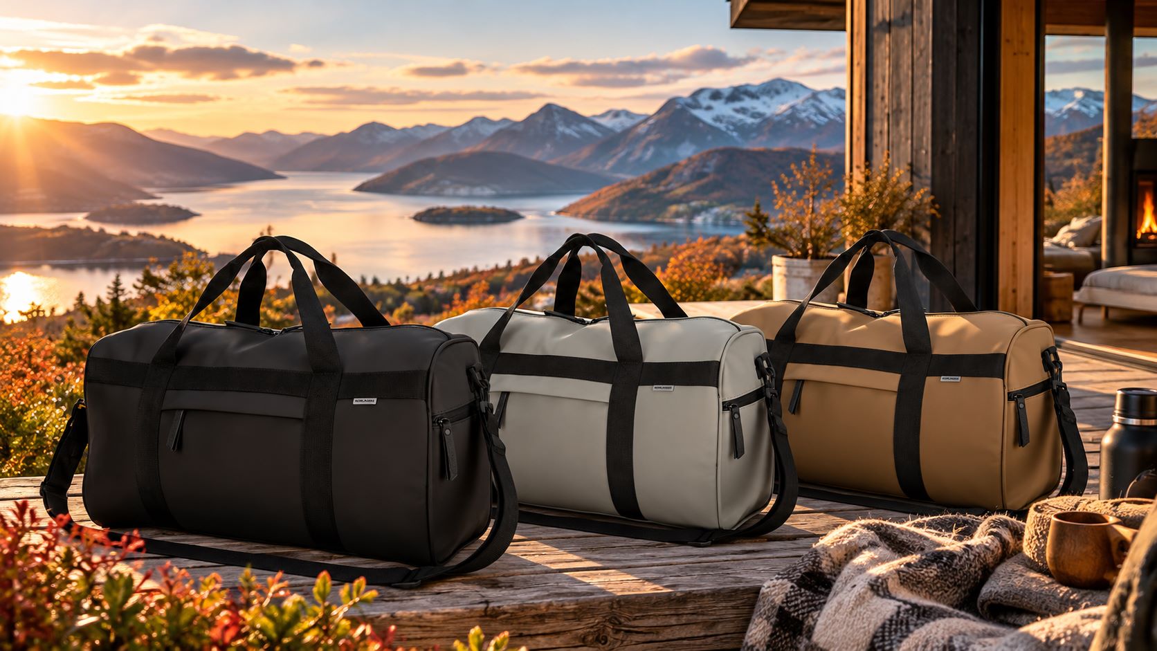 NORLÄNDER Dull PU Sportsbag 2.0 – Weekendbag og Sportsbag